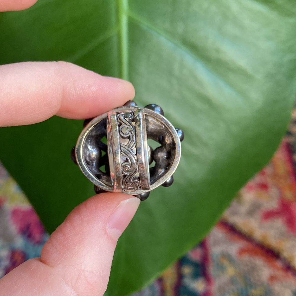 Silver Statement Ring - image 4